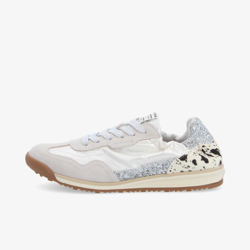 CAMDEN SNEAKER W - NYL/SDE/GLITTER - GRIS